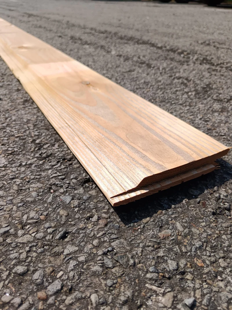 Bardage douglas naturel classe 3 - 21x120 - L=2,95m