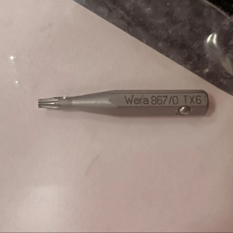 Embout vis torx - Wera TX 6
