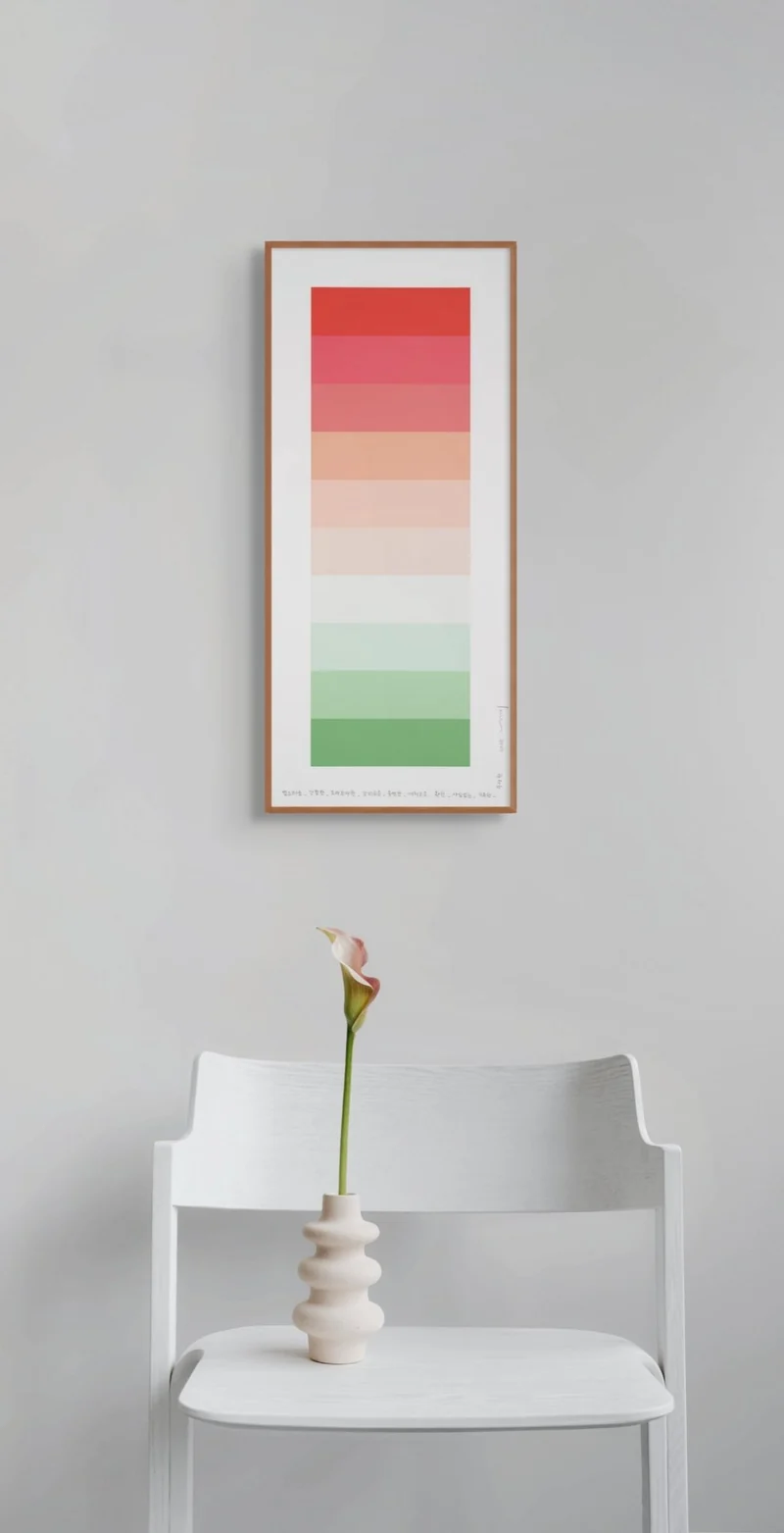 Emotional color chart 222