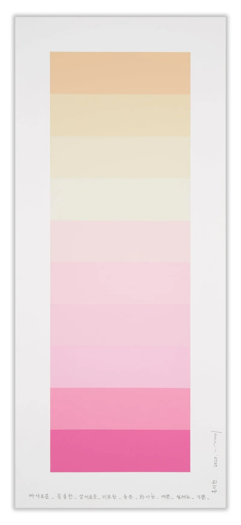 Emotional color chart 219