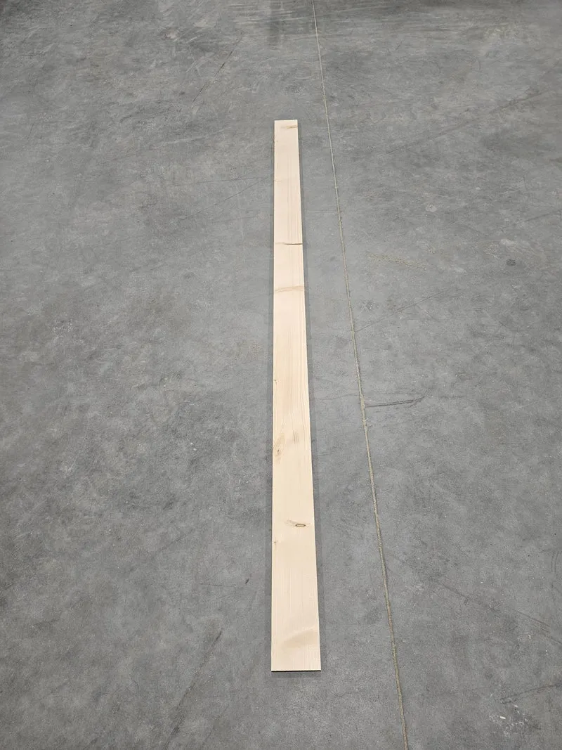 Plinthe épicéa lamellé collé - 12x70 - L=2m (raboté 4 faces)