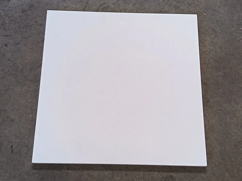Faux-plafond laine de verre blanc - Ep=15mm - 600x600