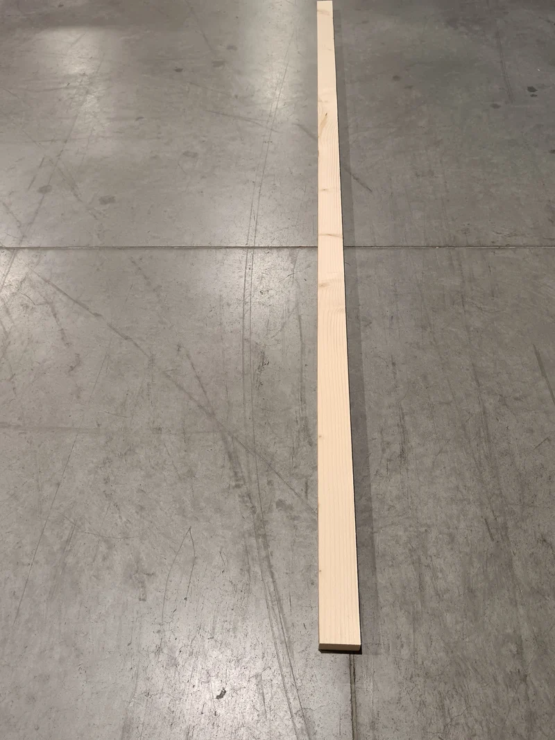 Liteau epicéa lamellé collé - 30 x 50 - L=3m (brut de sciage)