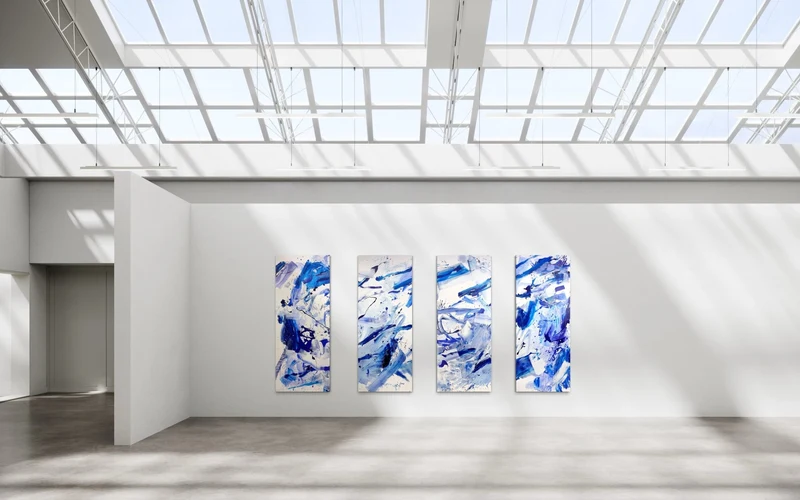 Highline (set of four paintings)