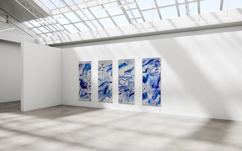Highline (set of four paintings)