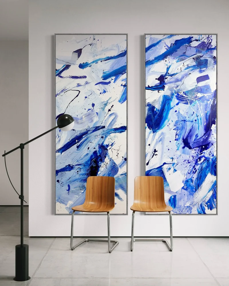 Highline (set of four paintings)