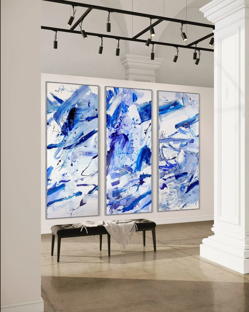 Highline (set of four paintings)