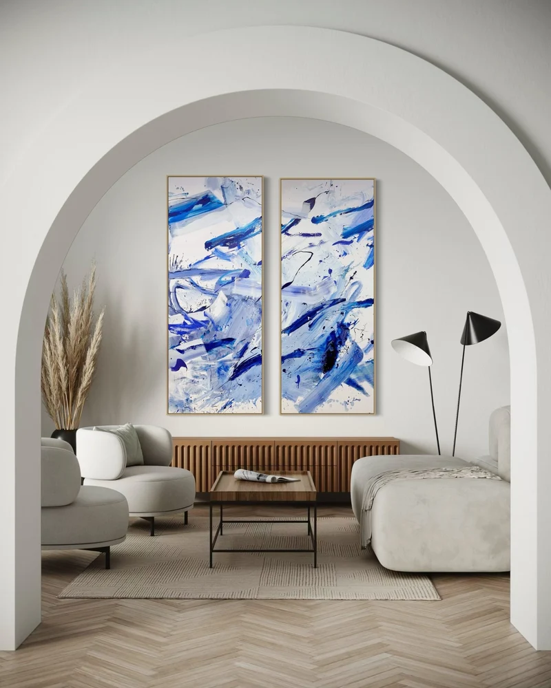 Highline (set of four paintings)