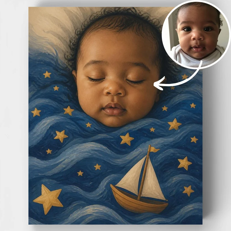 Starlit Dream Voyage - Custom Paint by Numbers Kit