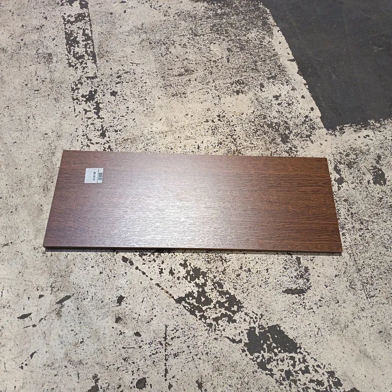 Tablette chêne foncé aggloméré - 800 x 300 x 18 mm
