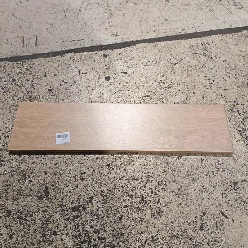 Tablette chêne clair aggloméré - 800 x 200 x 18 mm