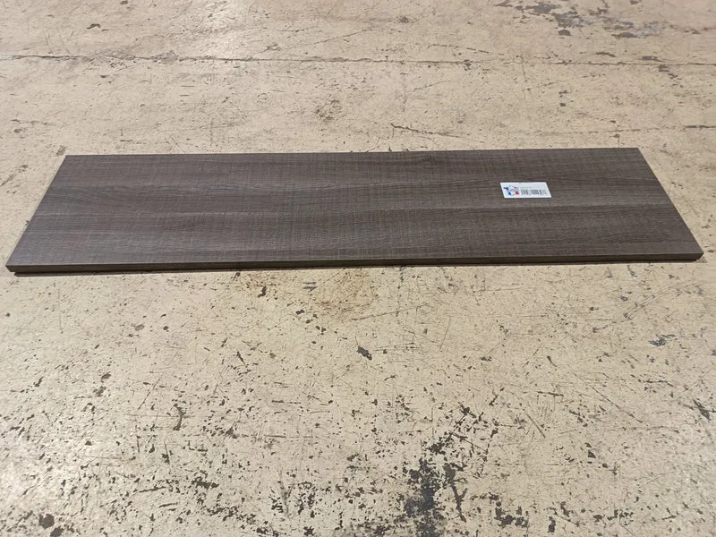 Tablette chêne gris aggloméré - 1200 x 300 x 18 mm