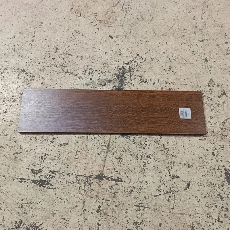 Tablette chêne foncé aggloméré - 800 x 200 x 18 mm