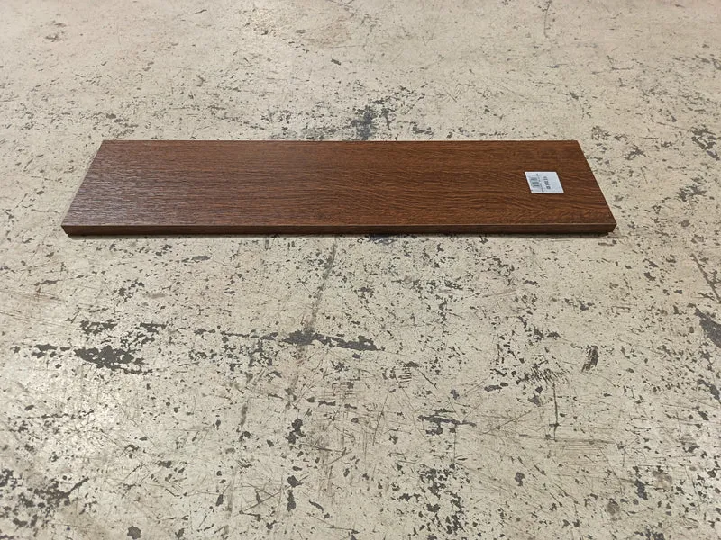 Tablette chêne foncé aggloméré - 800 x 200 x 18 mm
