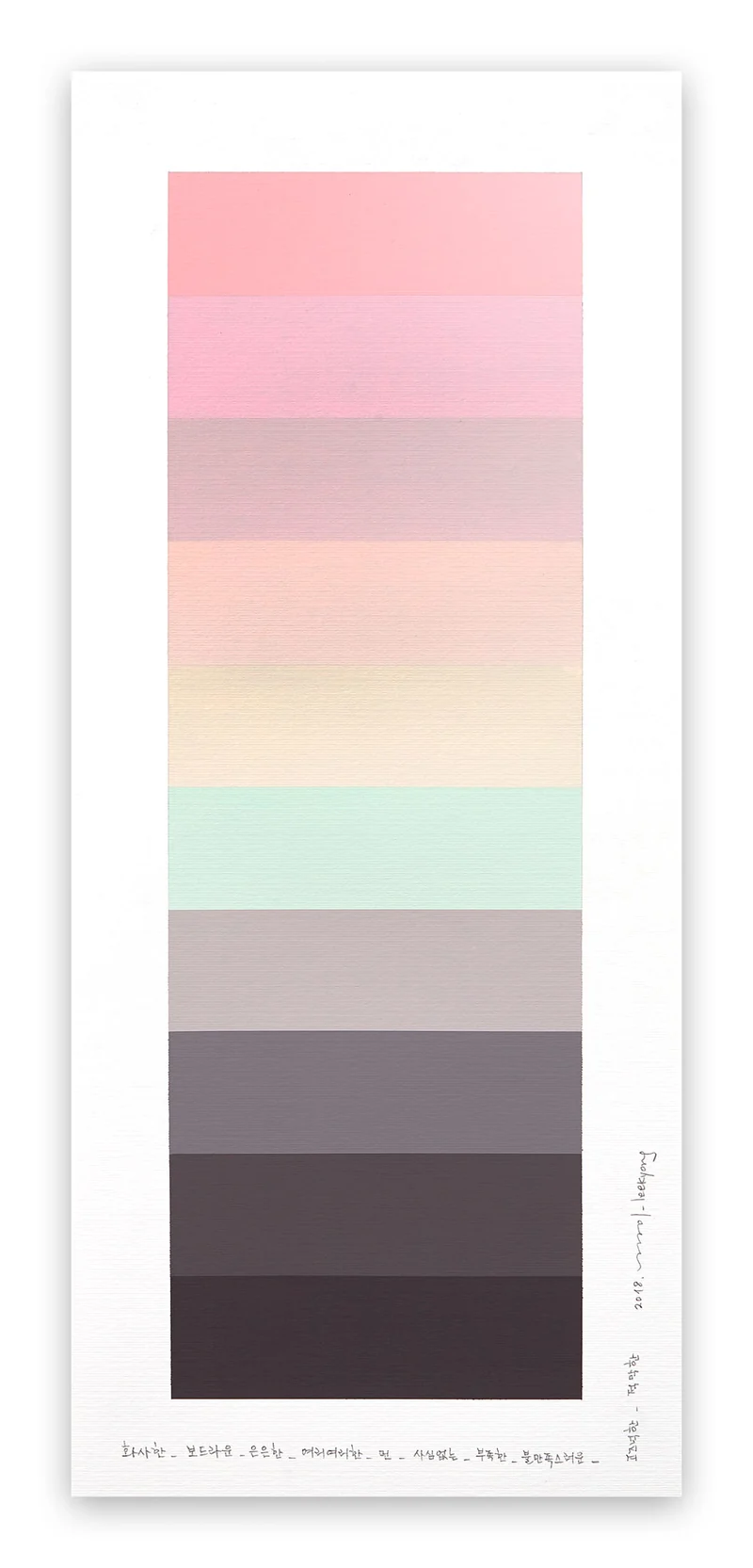 Emotional color chart 093