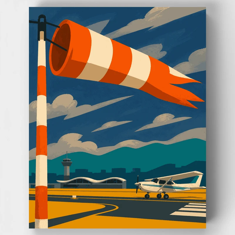 Wellington Windsock - Paint by Numbers Kit