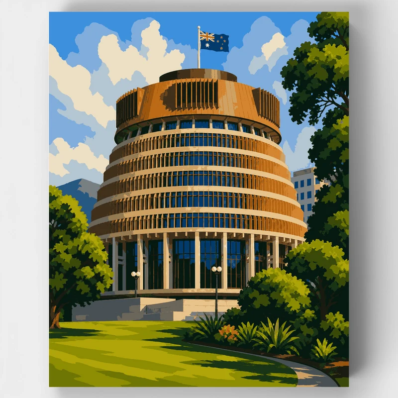Beehive Parliament - Paint by Numbers Kit