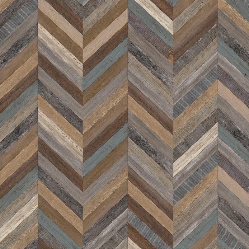 Revêtement Element 3D Chevrons Patchwork V