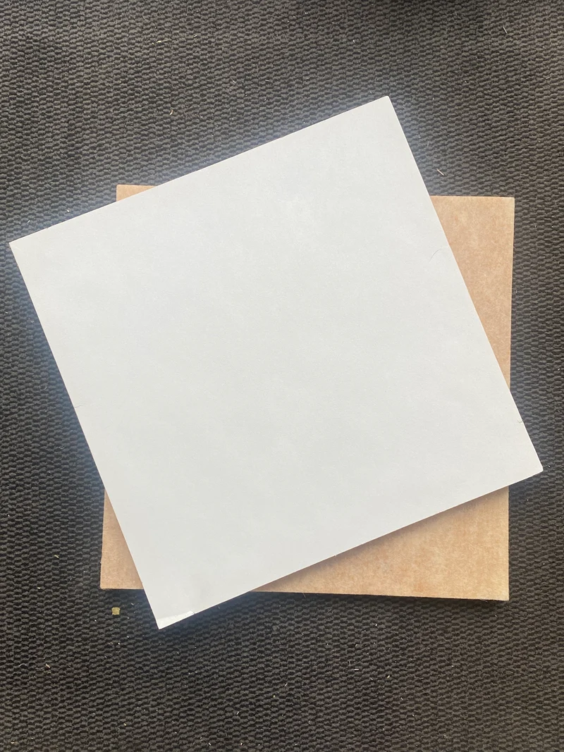 Faux-plafond laine de verre blanc - Ep=20mm - 600x600
