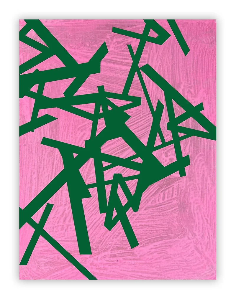 Untitled 2024 (green-pink)