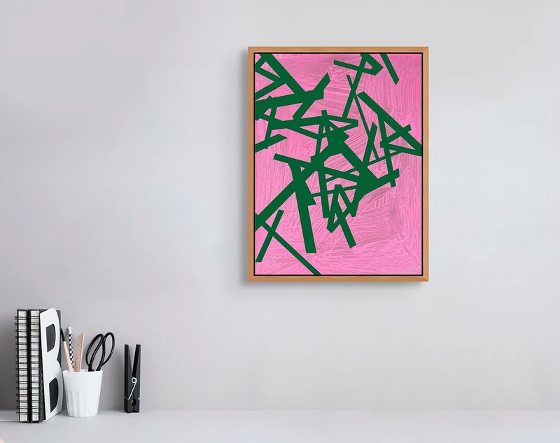 Untitled 2024 (green-pink)