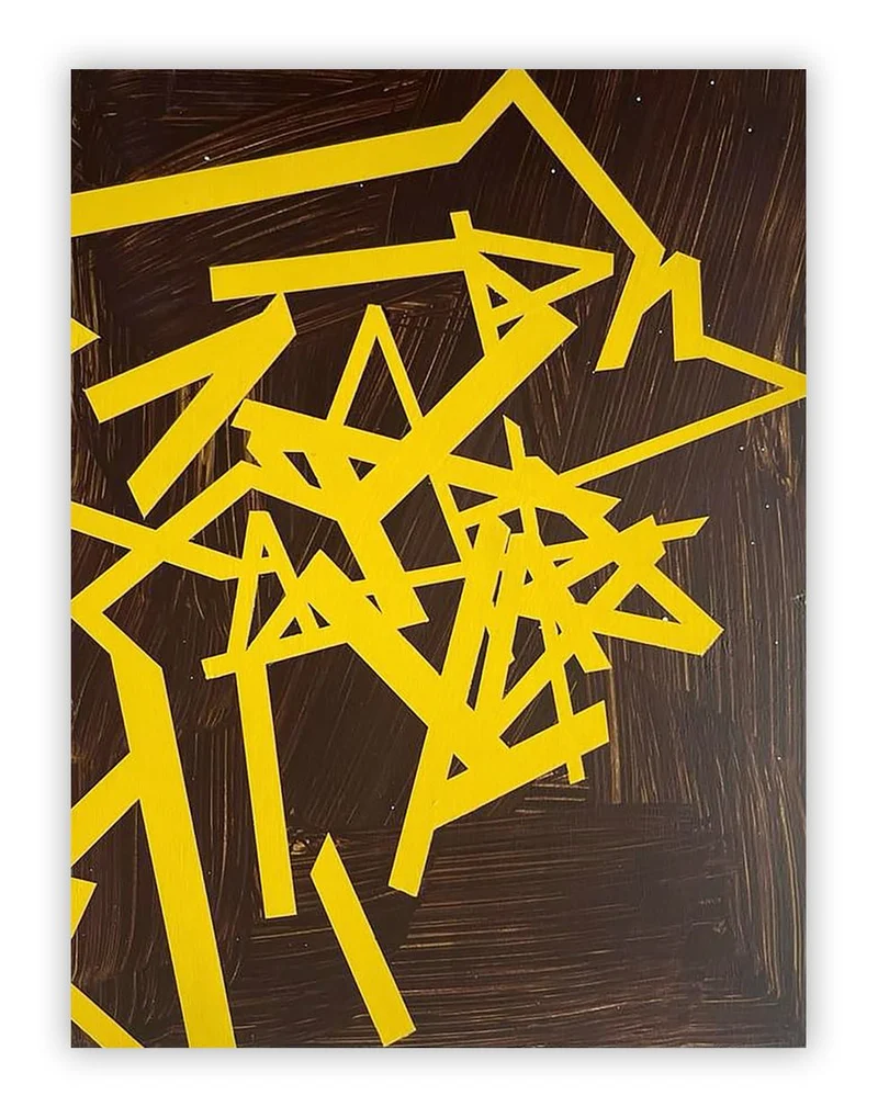 Untitled 2024 (yellow-brown)