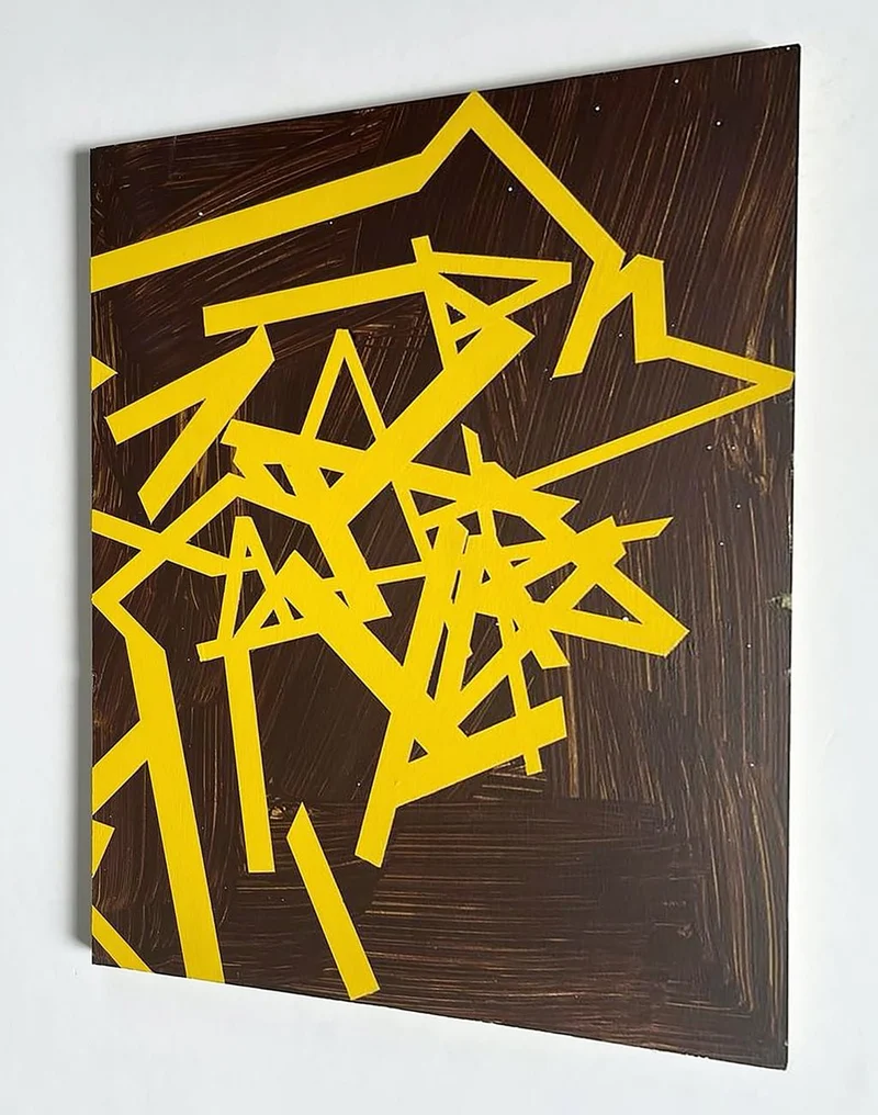 Untitled 2024 (yellow-brown)