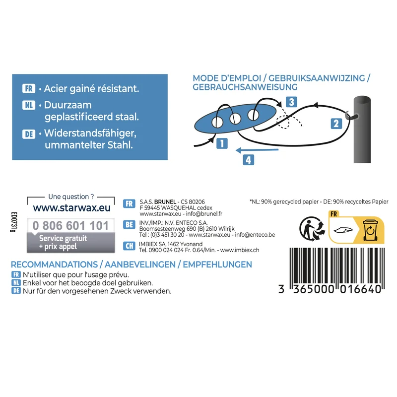 Corde à linge 20 M