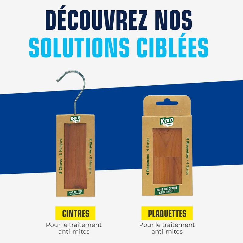 Cintres au bois de cèdre