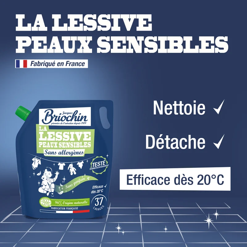 Recharge Ma lessive Peaux Sensibles - Sans allergènes