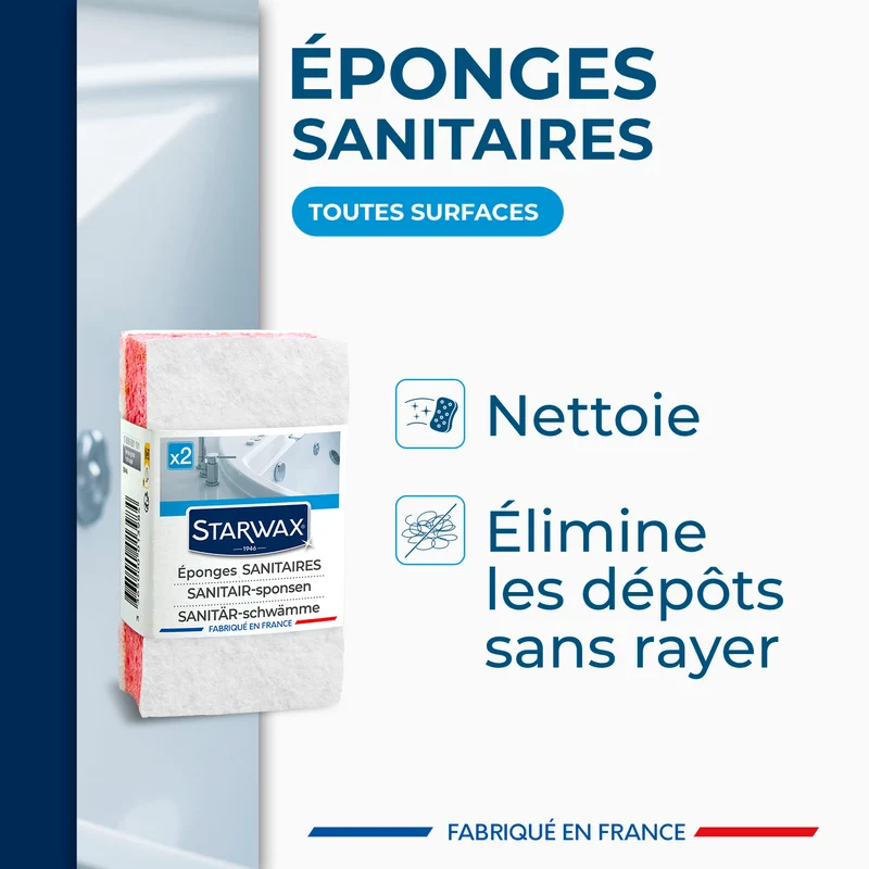Eponges sanitaires