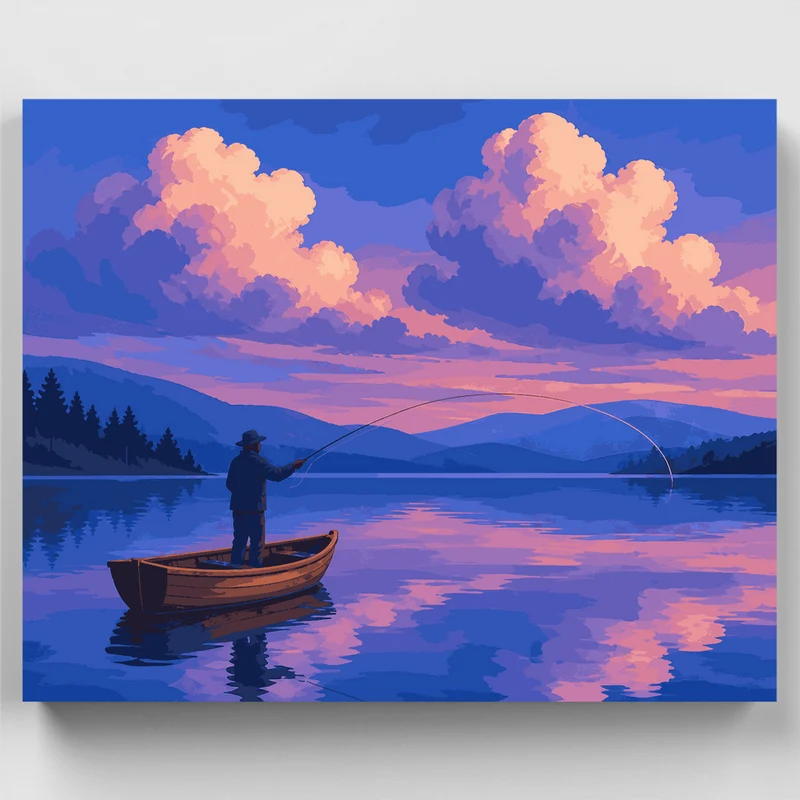 Twilight Bass Cast - Paint by Numbers Kit