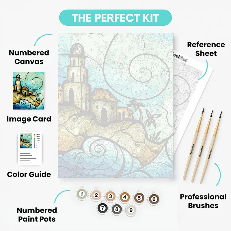 Morro Castle - Paint by Numbers Kit