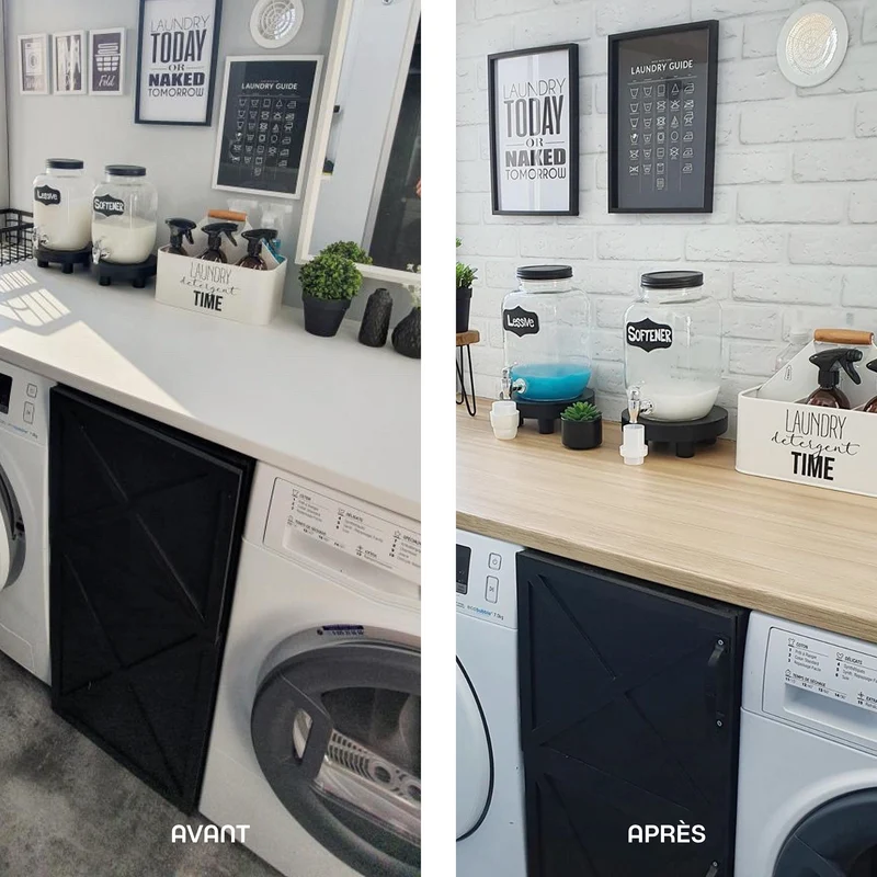 RELOOK MEUBLES EFFET BOIS