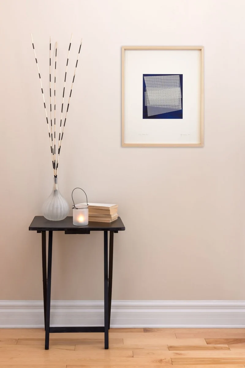 Moiré Prussian Blue