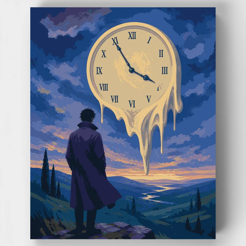 The Melting Hour - Paint by Numbers Kit