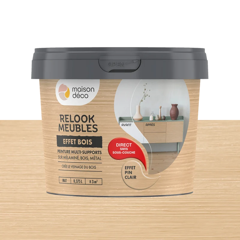 RELOOK MEUBLES EFFET BOIS