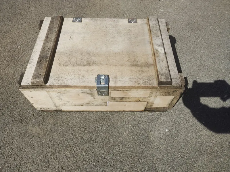 Caisse de transport contreplaqué - 650 x 420 x 270 mm