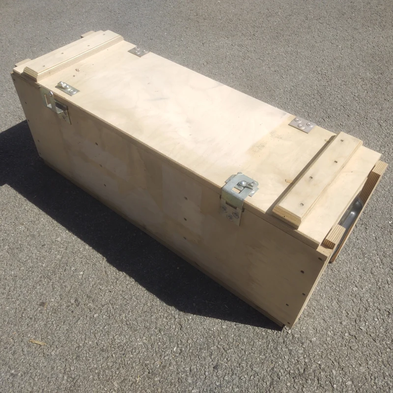 Caisse de transport contreplaqué - 835 x 280 x 325 mm