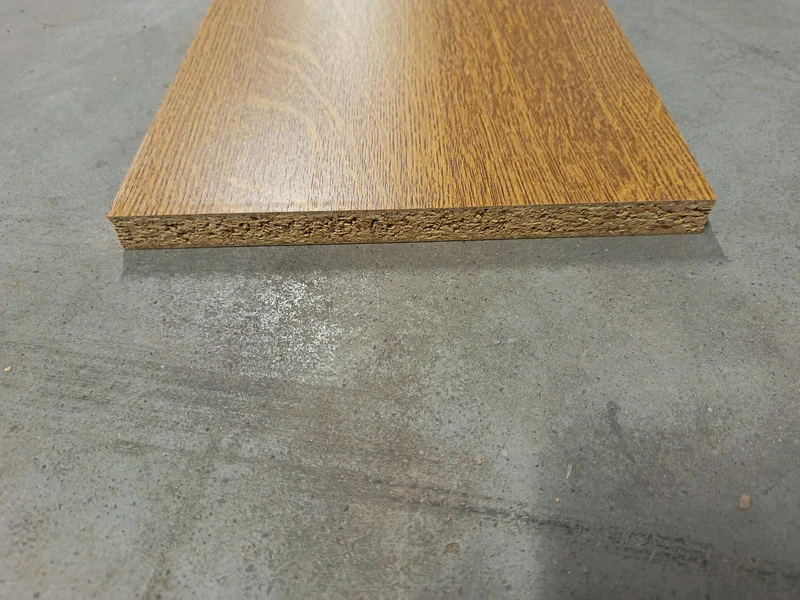 Tablette aggloméré noyer - 340 x 230 x 18 mm