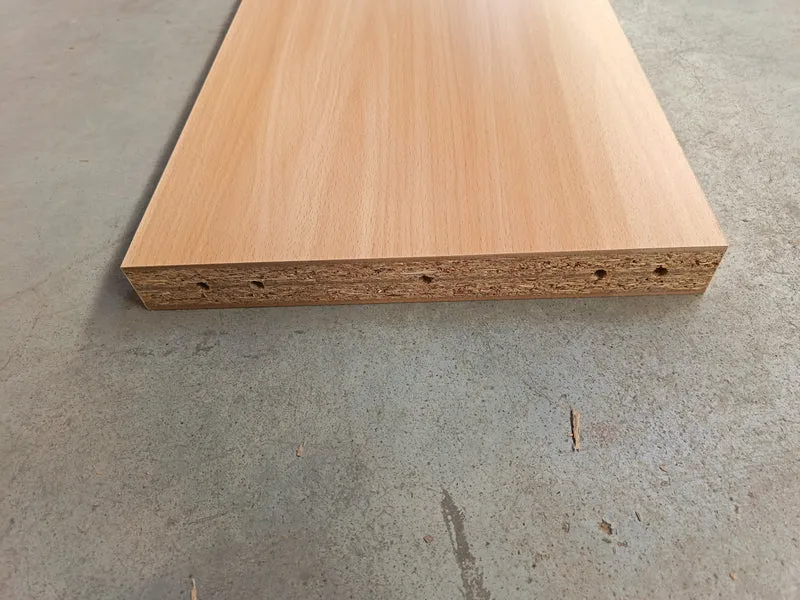 Tablette alvéolaire hetre - 910 x 325 x 40 mm