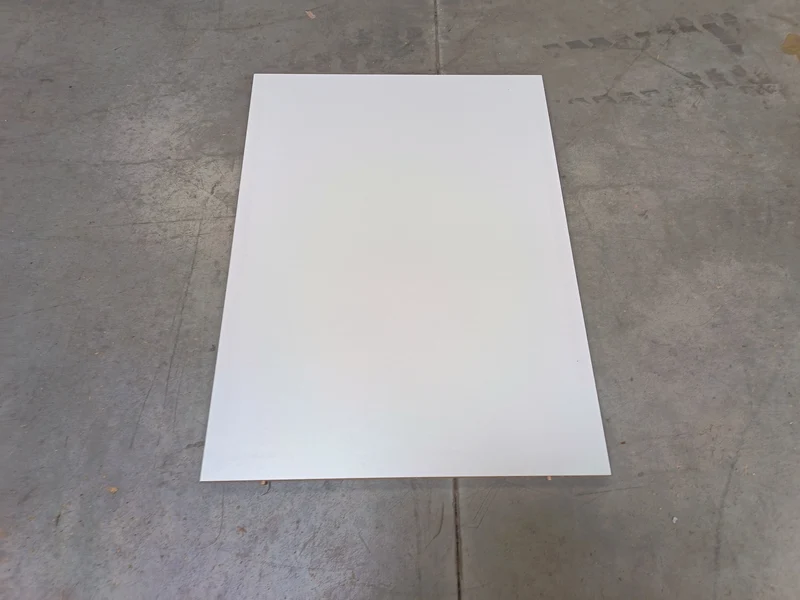 Tablette aggloméré blanc - 1050 x 410 x 20 mm
