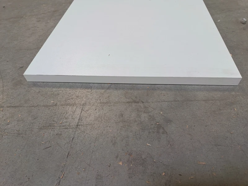 Tablette aggloméré blanc - 705 x 360 x 20 mm
