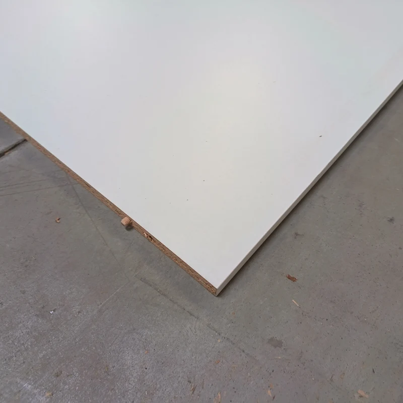 Tablette aggloméré blanc - 1060 x 780 x 20 mm