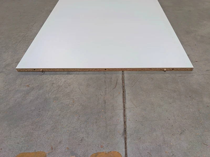 Tablette aggloméré blanc - 1060 x 780 x 20 mm