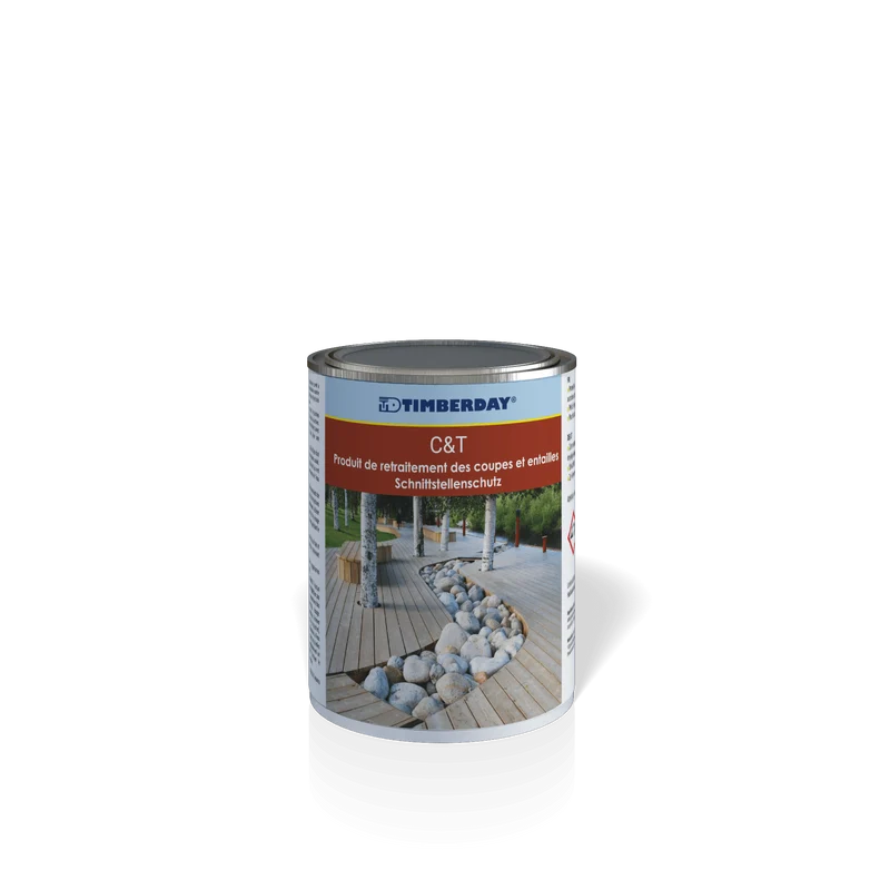 Traitement de coupe C&T Marron Seau 2,5 kg Timberday