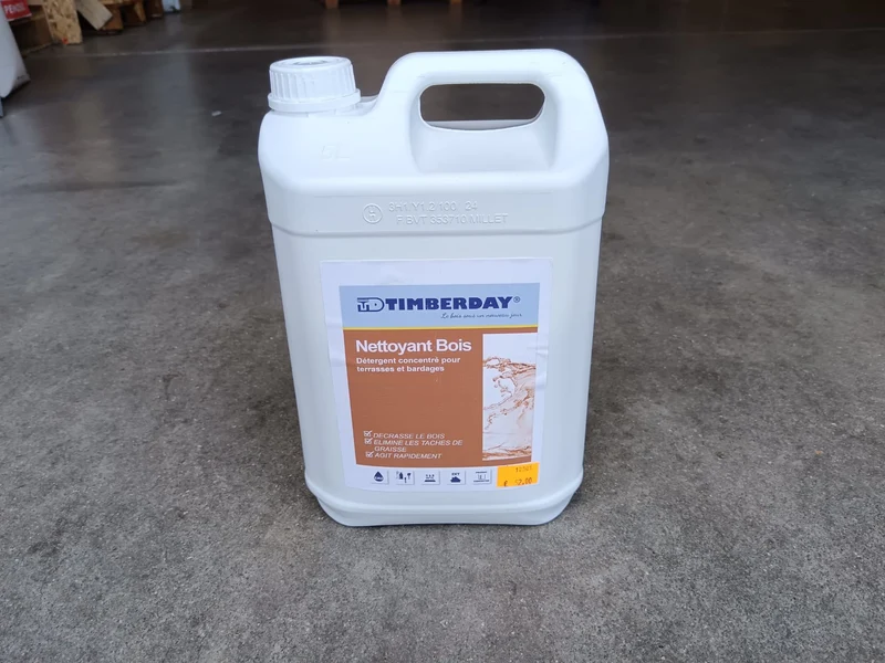 Nettoyant Bois 5 Litres Timberday