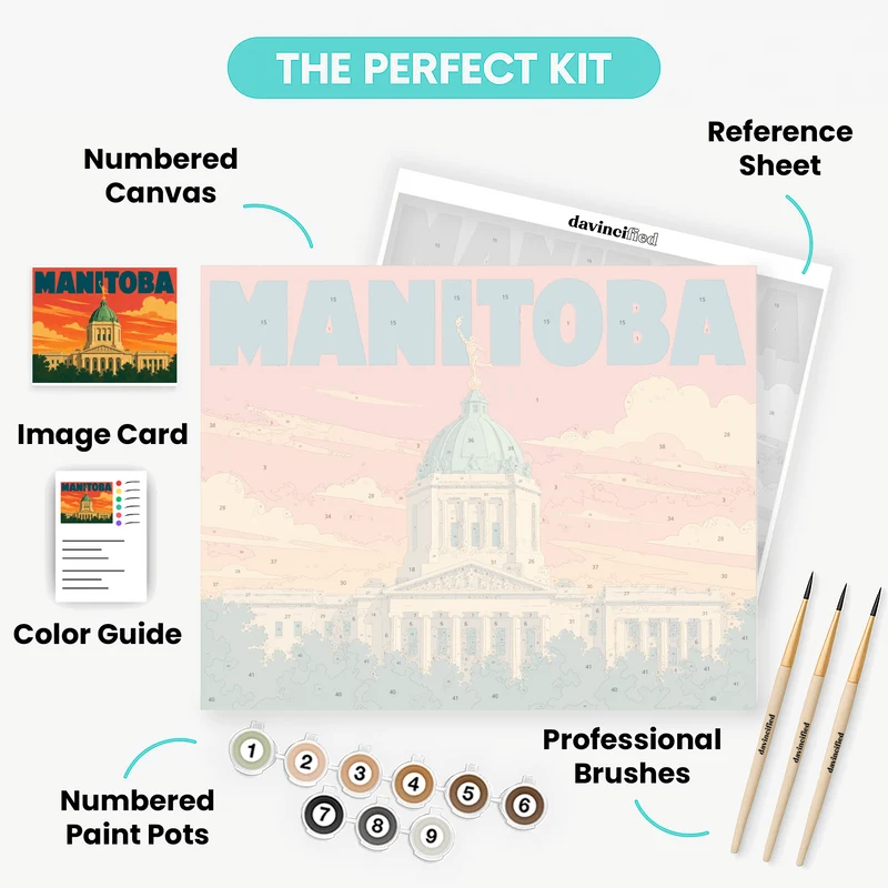 Golden Boy Sunset - Paint by Numbers Kit