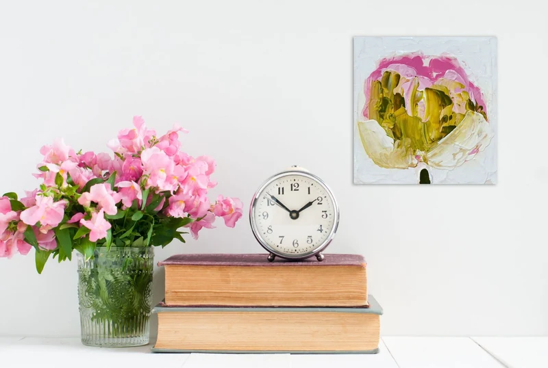Green, Gold, Pink