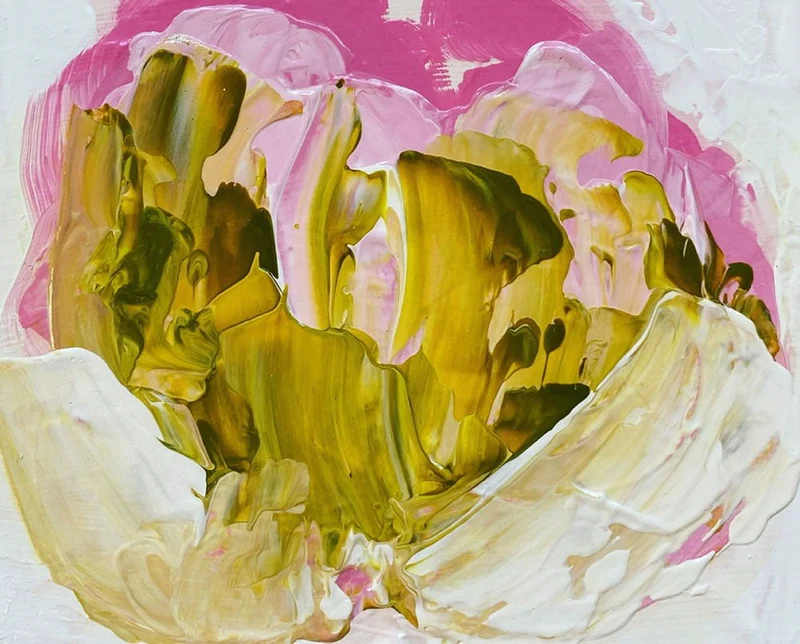 Green, Gold, Pink